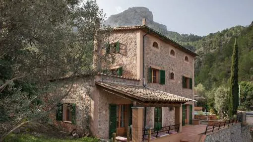 Stone villa with sea views in Deia Stone villa with sea views in Deia